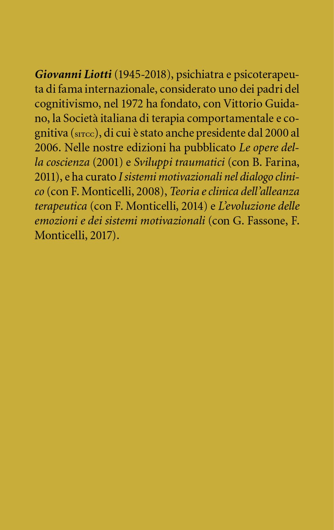 Lezioni di psicoterapia. Teoria e pratica clinica