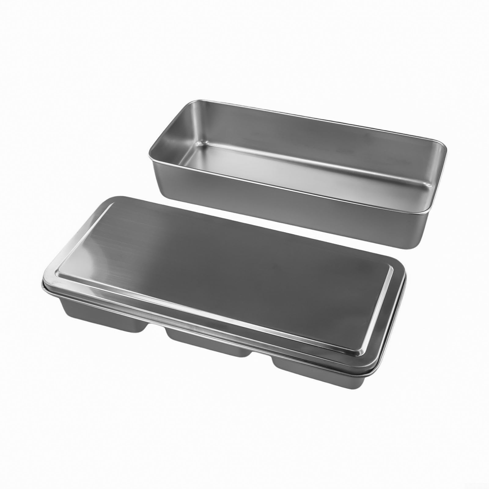 Slish Se Box aus Stahl mit Wellenausführung für mehr Sicherheit, perfekt für Küchennizat und moderne Kochutensilien