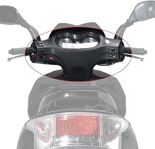 Miniatura 10 de Minho 125cc 150cc Scooter chino Cuerpo Panel Plata Front Fender Fit para Jonway 125 150cc piezas