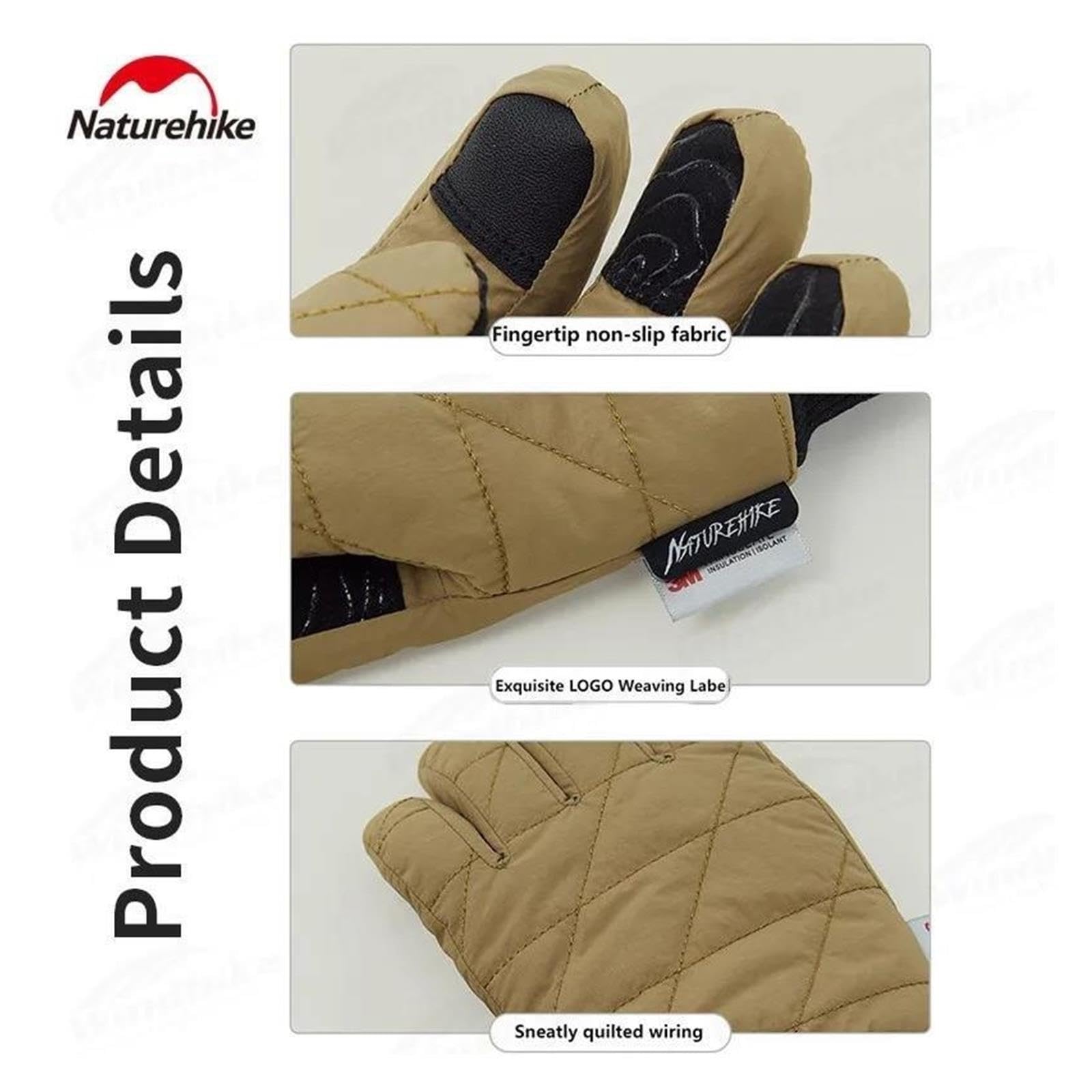 1 Uds. Guantes de algodón de invierno ultraligeros for mantener el calor