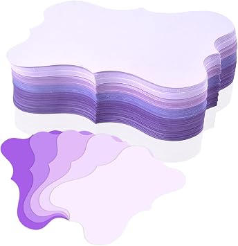 Purple Index Cards - 300 Pack, 3x5, Lavender Cardstock, Wedding & School Cards, 180g