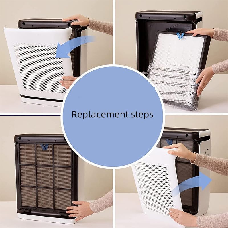 Filtri Ricambio PUREBURG HEPA H13 Per Purificatore LEVOIT Vital 100S Smart | 3 Stadi Con Carbone Attivo - Foto 8