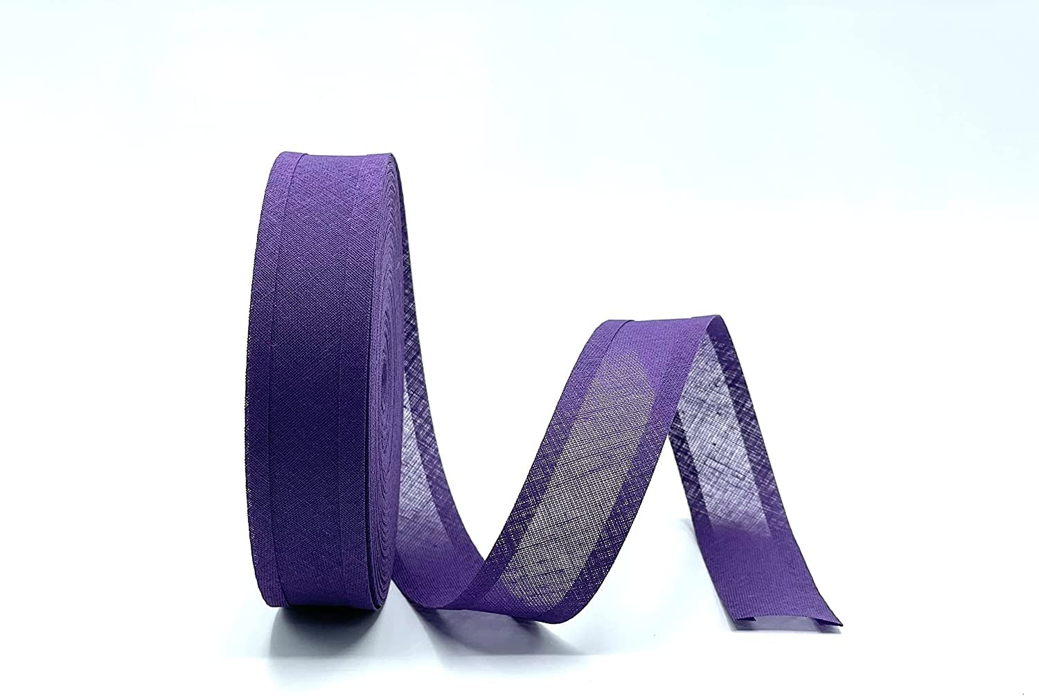 Cotton Bias Binding 25mm (1") -25 Metres (Purple)