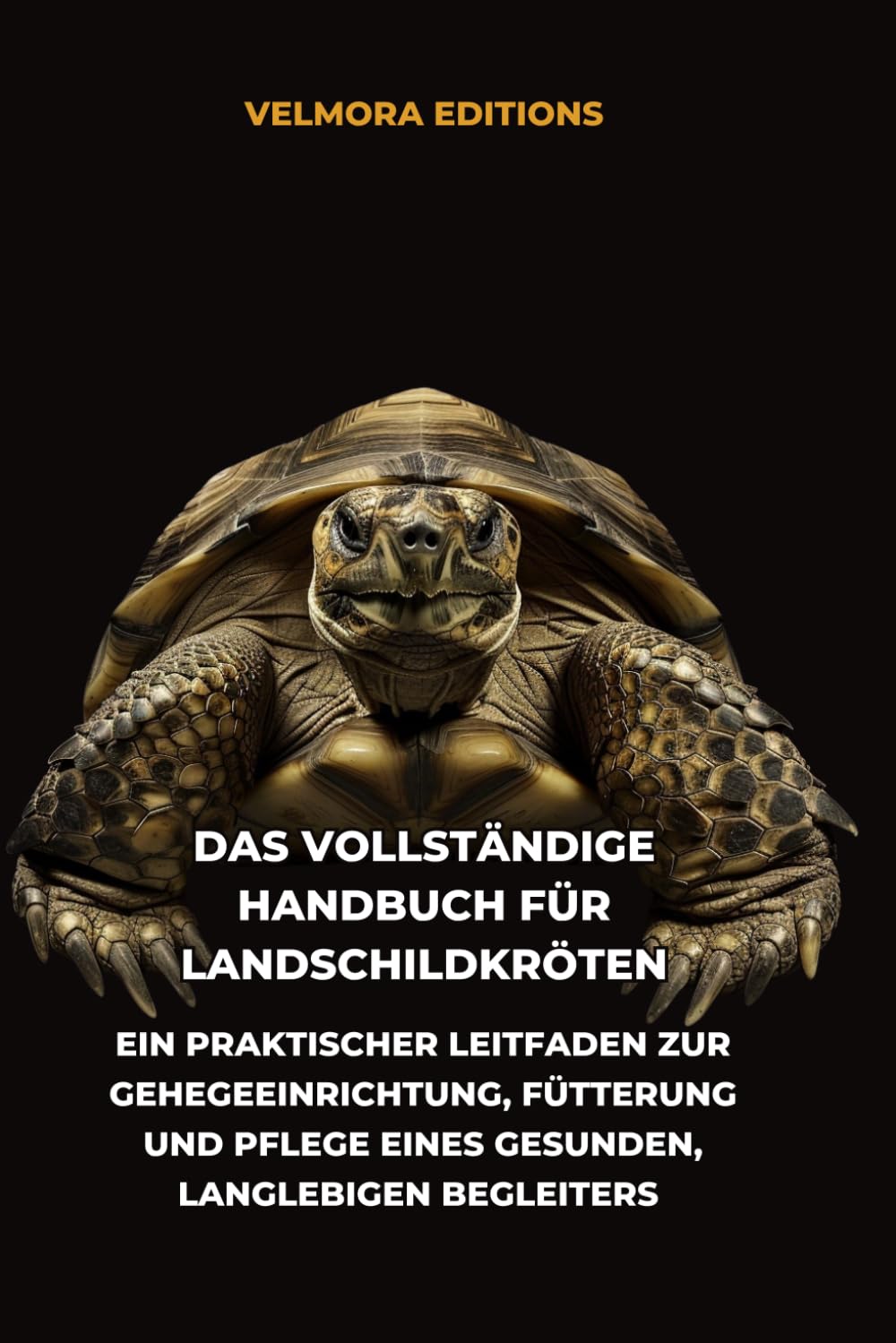 Das Vollständige Handbuch für Landschildkröten: Ein Praktischer Leitfaden zur Gehegeeinrichtung, Fütterung und Pflege eines Gesunden, Langlebigen Begleiters