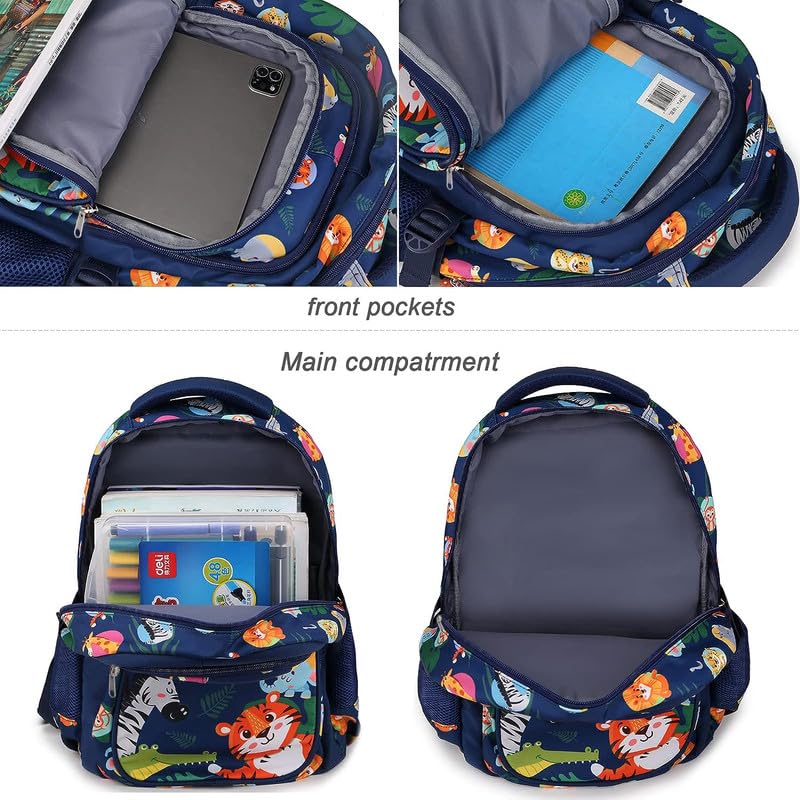 Image of Frantic RR Waterproof Polyester 26 L School Backpack Bag Daypack Picnic Bag For Boys & Girl