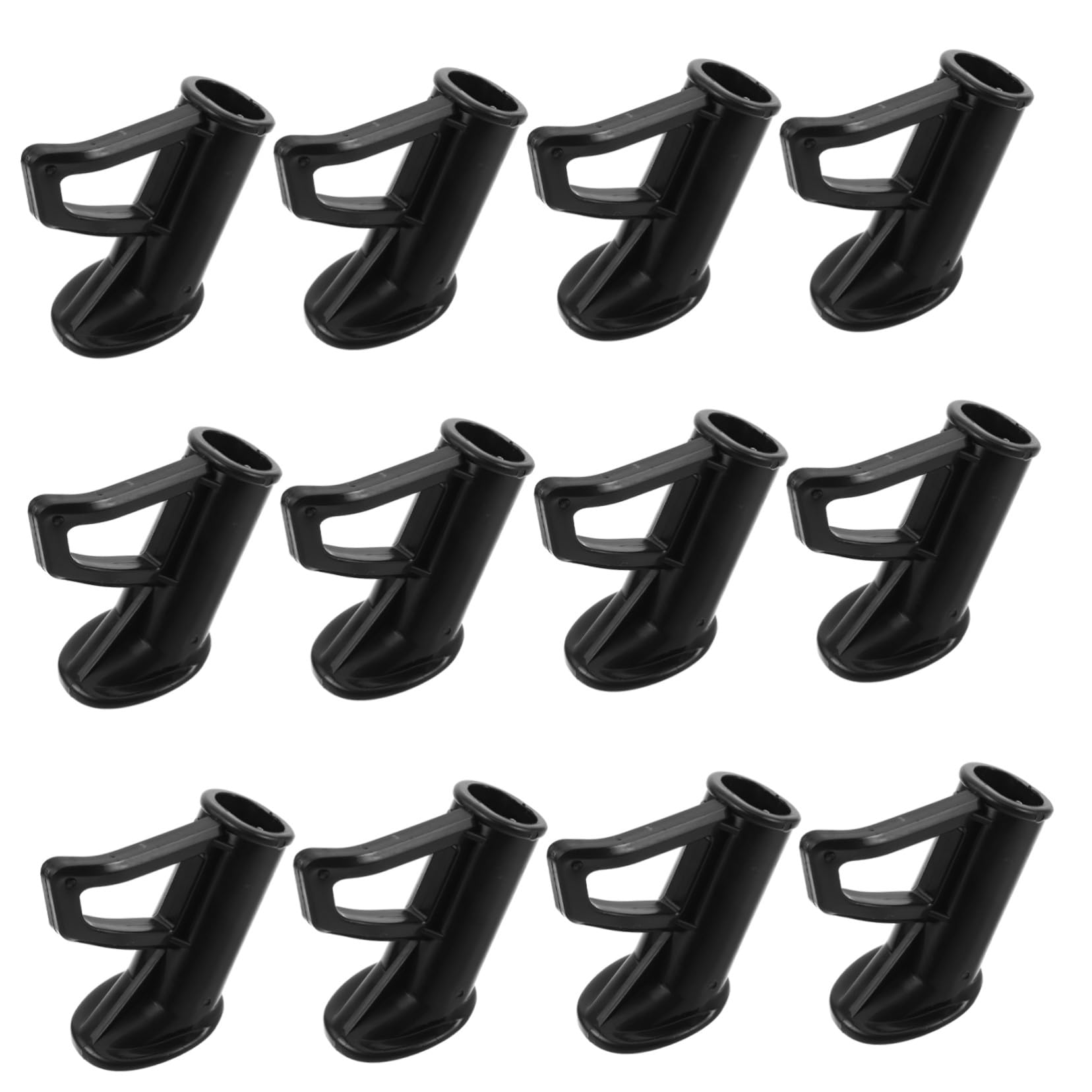 Manchon de Béquille pour Trottinette Électrique Noir 20 Pièces en Plastique