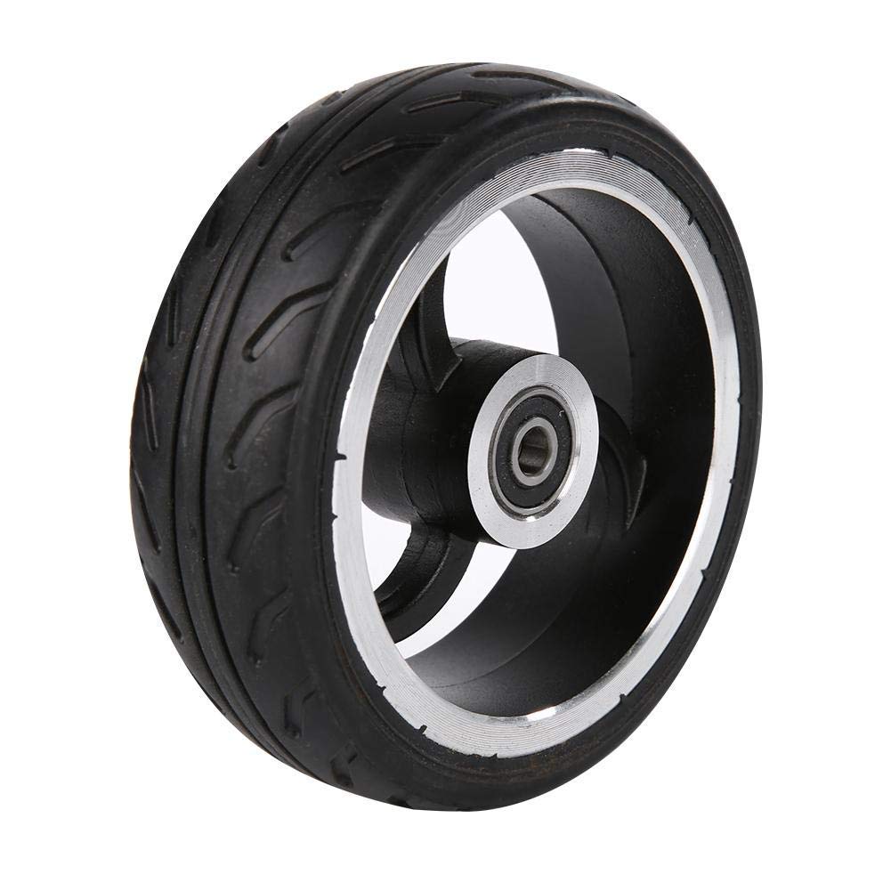 Alomejor Ruota Posteriore del Scooter Solidi di Riparazione per Motorino Elettrico Pattino della Bici 5 Pollici