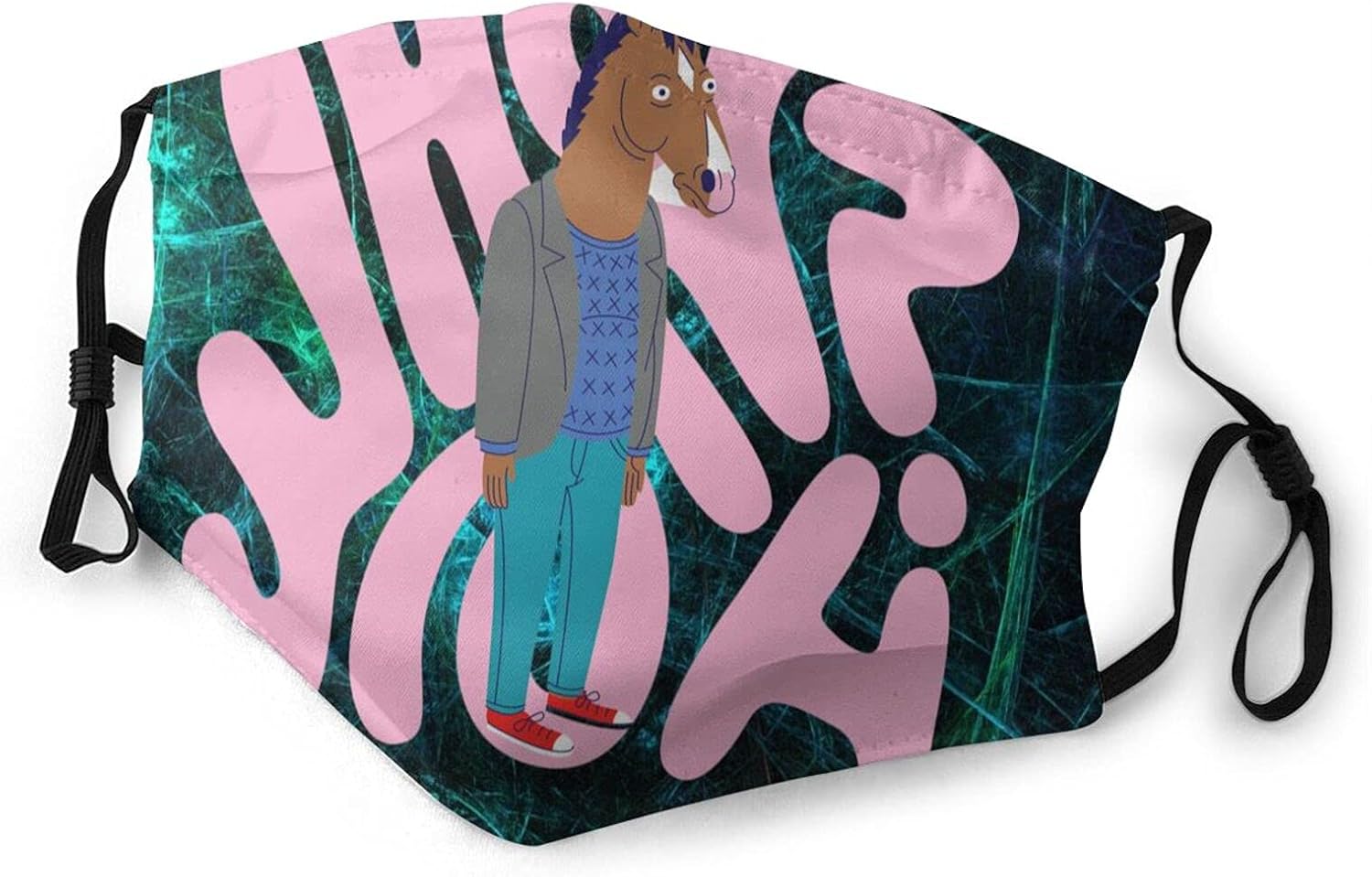 BoJack Horseman Unisex Face Mask Fashion Adult Scarf for Men & Women