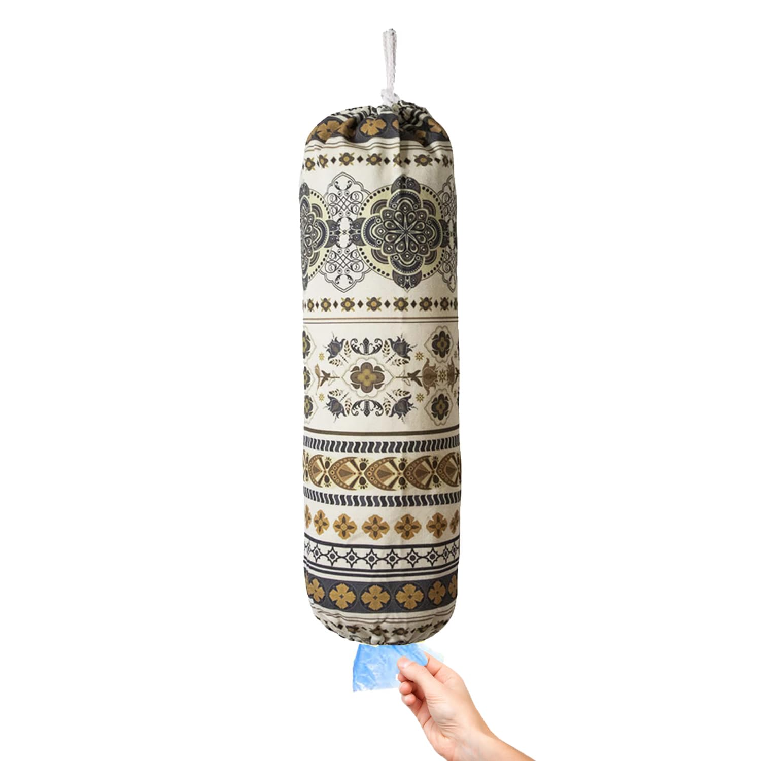 TOGETRUEPlastic Bag Holder, Wall Mount Grocery Bag Organizer Dispenser, Heavy Duty Storage for Home Kitchen Camper