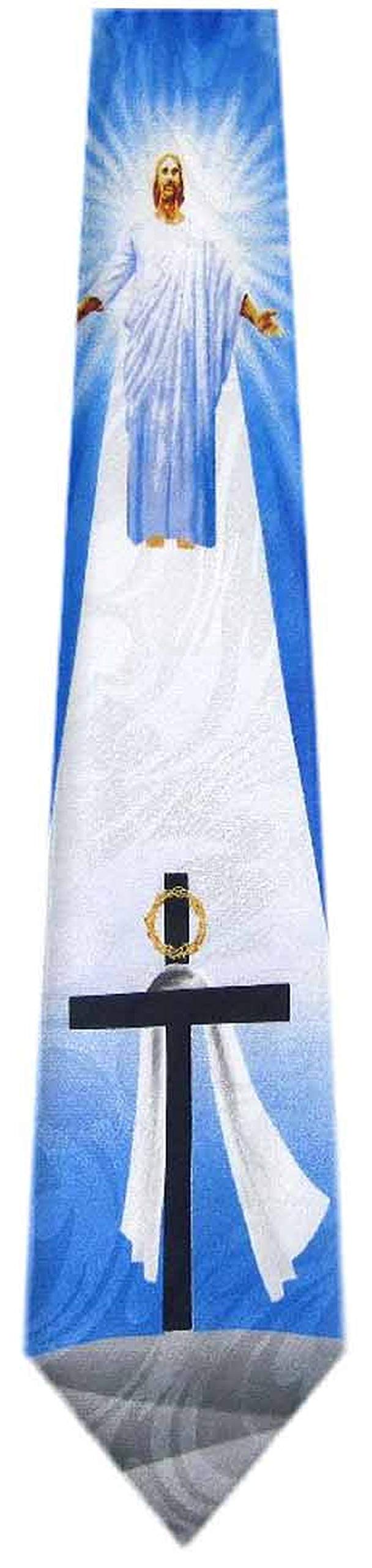 Mens Christian Themed Jesus Crosses Novelty NeckTie Ties
