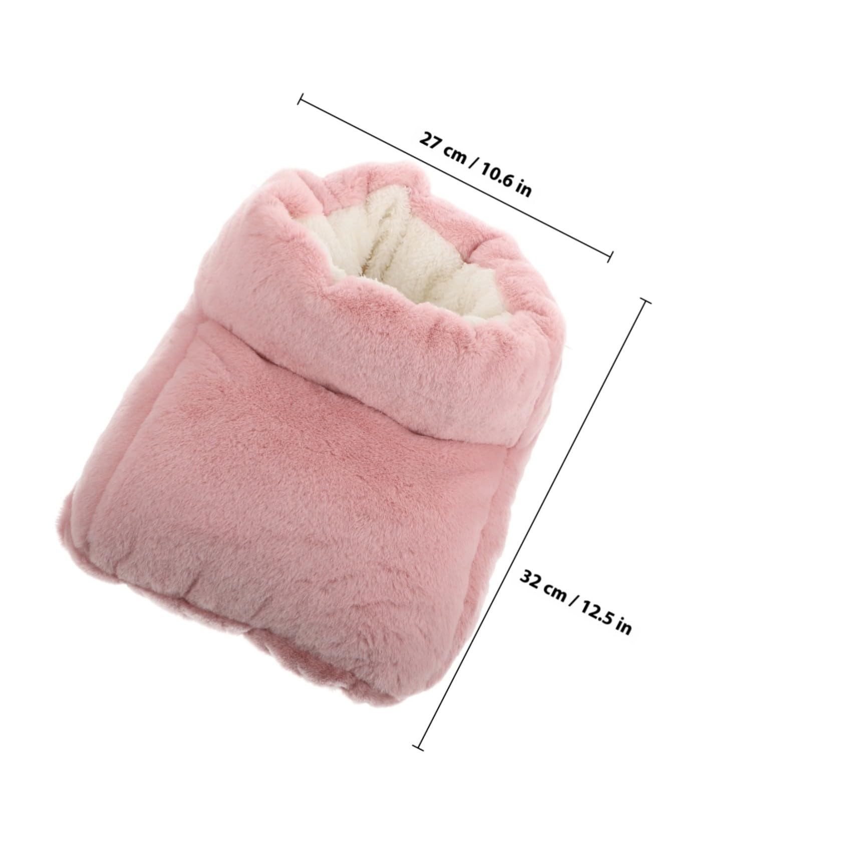 Rosa USB Fußwärmer für Winter, Warmes Heizschuh Modell, Abnehmbar