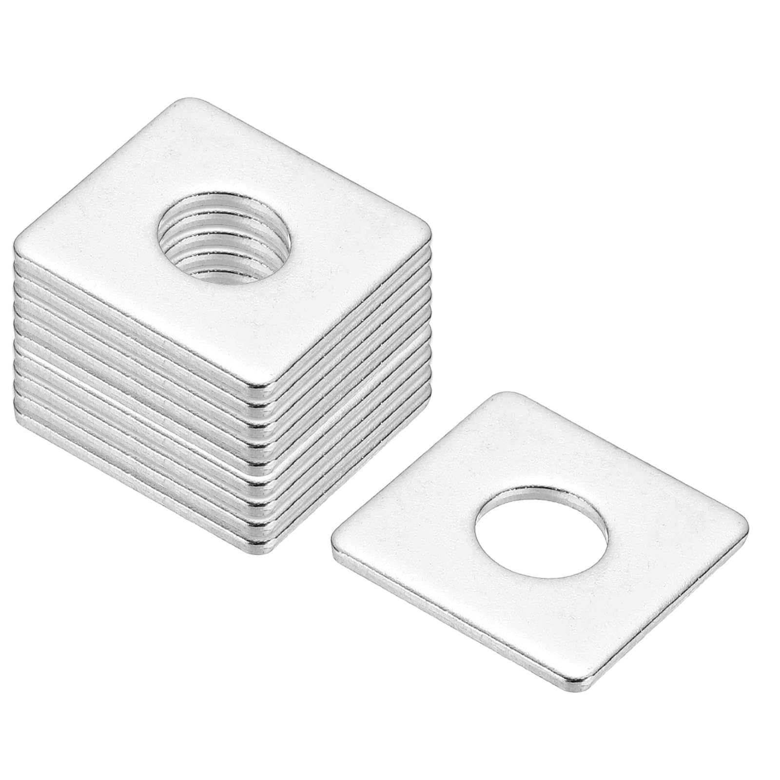 PATIKIL M10x25x2mm Square Washers