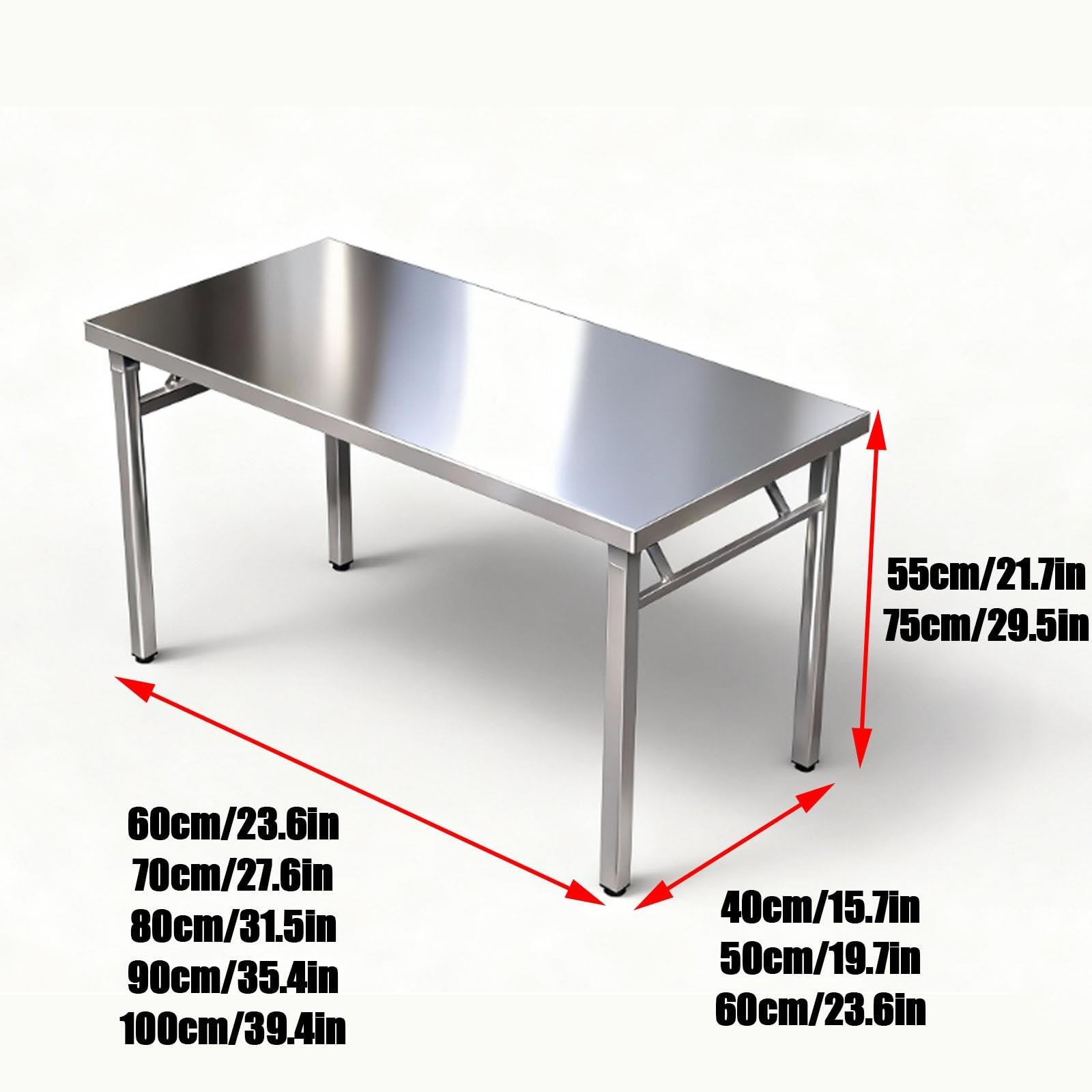 Tavolo da Lavoro, Tavolo Cucina, Tavolo Acciaio Inox