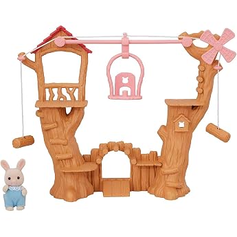Sylvanian Families 5452 Baby Cable Car Dollhouse Playset