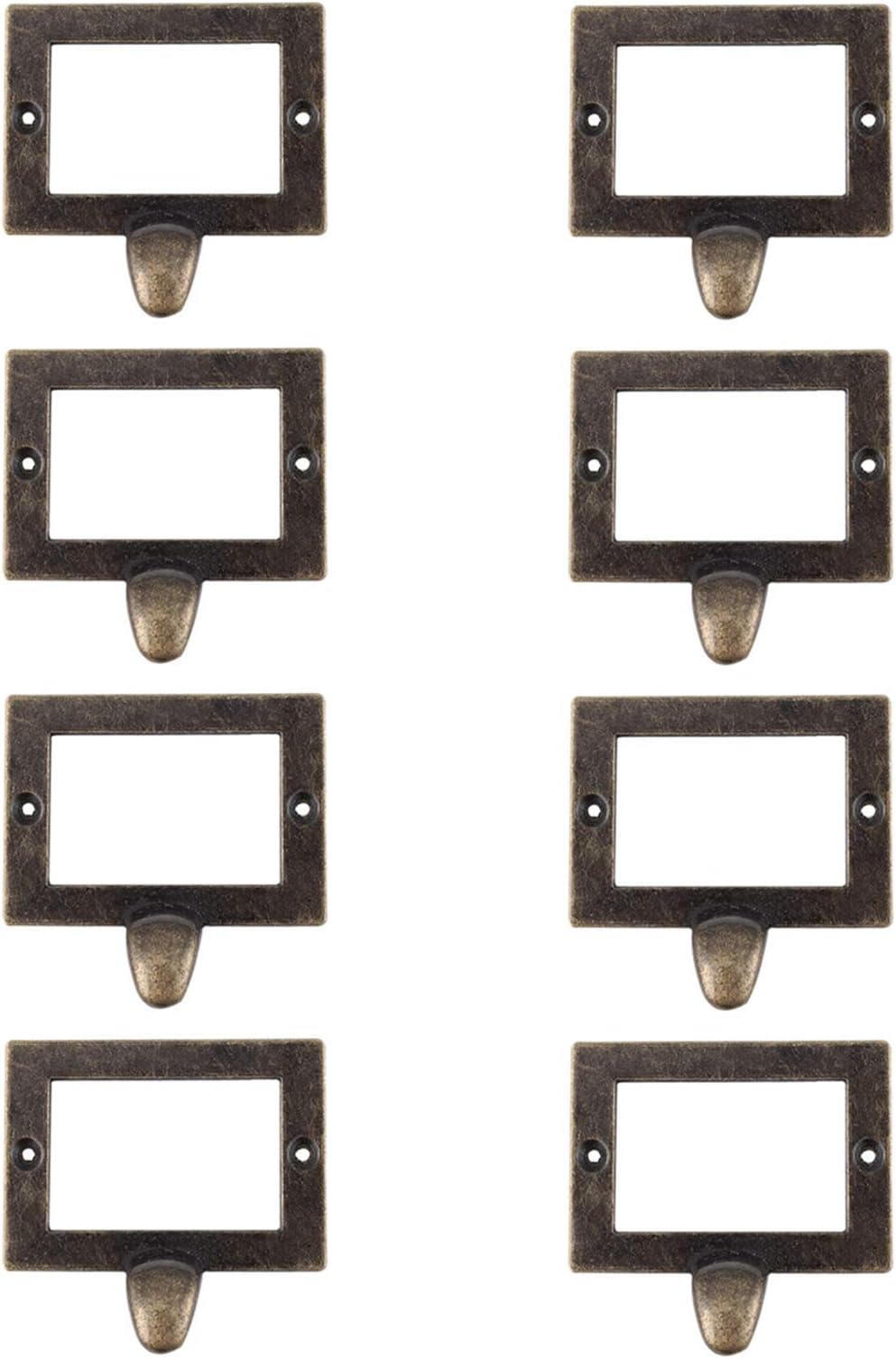 Amazon.com : Auvotuis 10Pcs Frame Tag Label Holder Office Library File ...