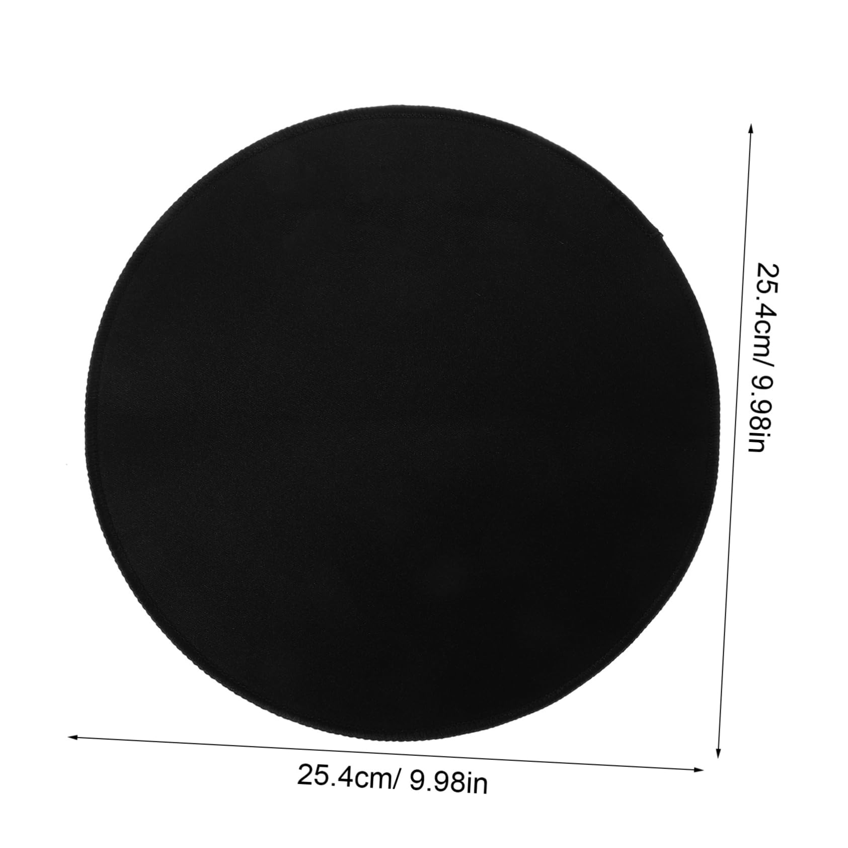 Kisangel Drum Pad Practice Mat Rubber Drum Dampener Durable Sound Absorption for Snare Cymbals Easy to Install for Drumming Enthusiasts and Beginners