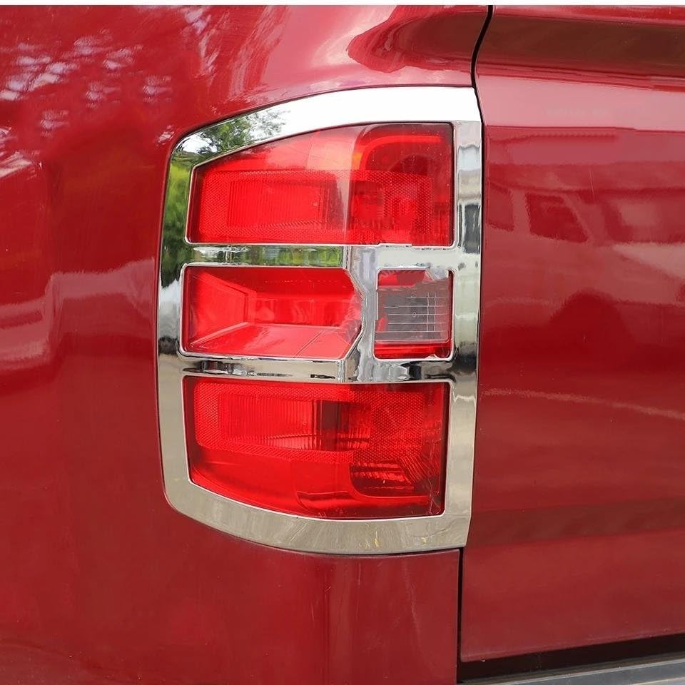 Funda luz trasera Chevy Silverado 2014-2018 protectora acabado carbono 3