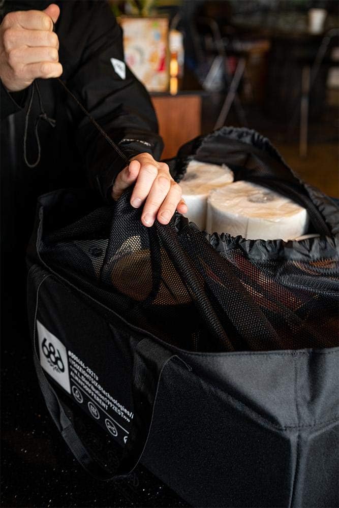 686 Storage Gear Bag - Gym & Sports Carrier Bag with EVA Panels and Mesh Upper Section - for Travel, Storage, & Laundry