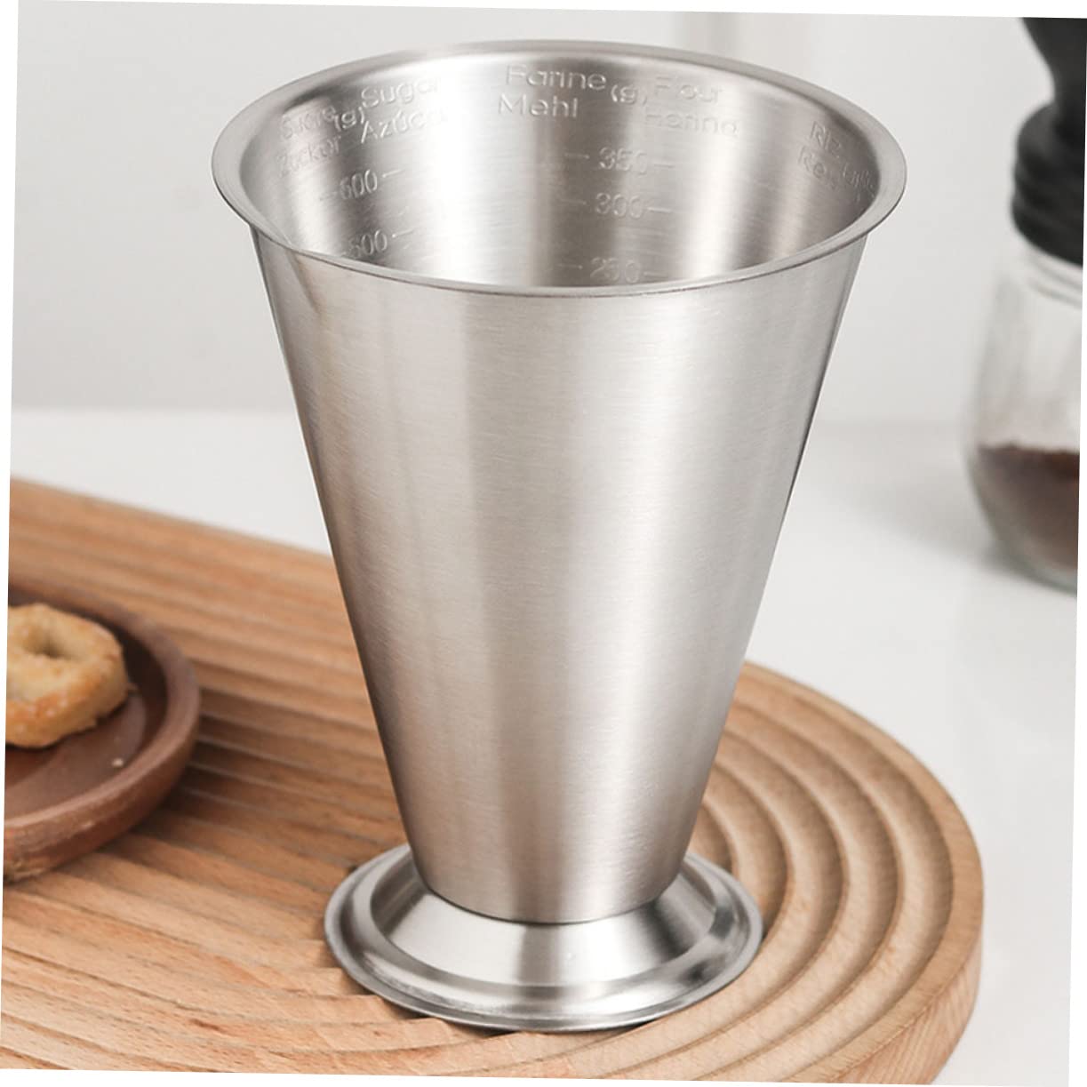 Mipcase Misurino in Acciaio Inossidabile Scala Graduata Strumento Misurazione Da Cucina Per Spezie e Altri Ingredienti