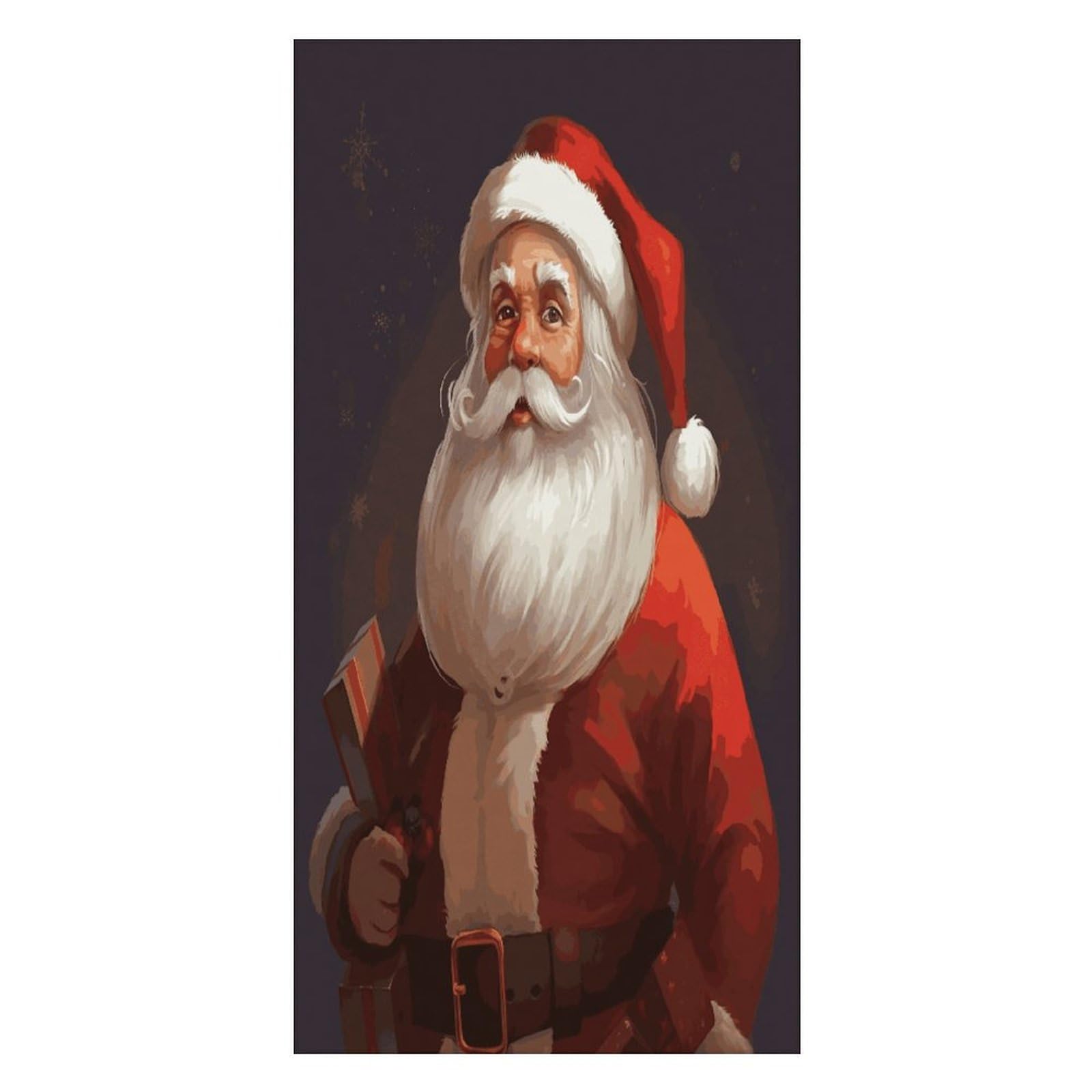 FekiLoot Santa Claus Beach Towel Oversized Bath Towel Ultra Soft Pool Towel Cozy Swim Towel Silky Lounge Towel Quick Dry Travel Towel Gentle Absorbent Towel for Adults Women Men