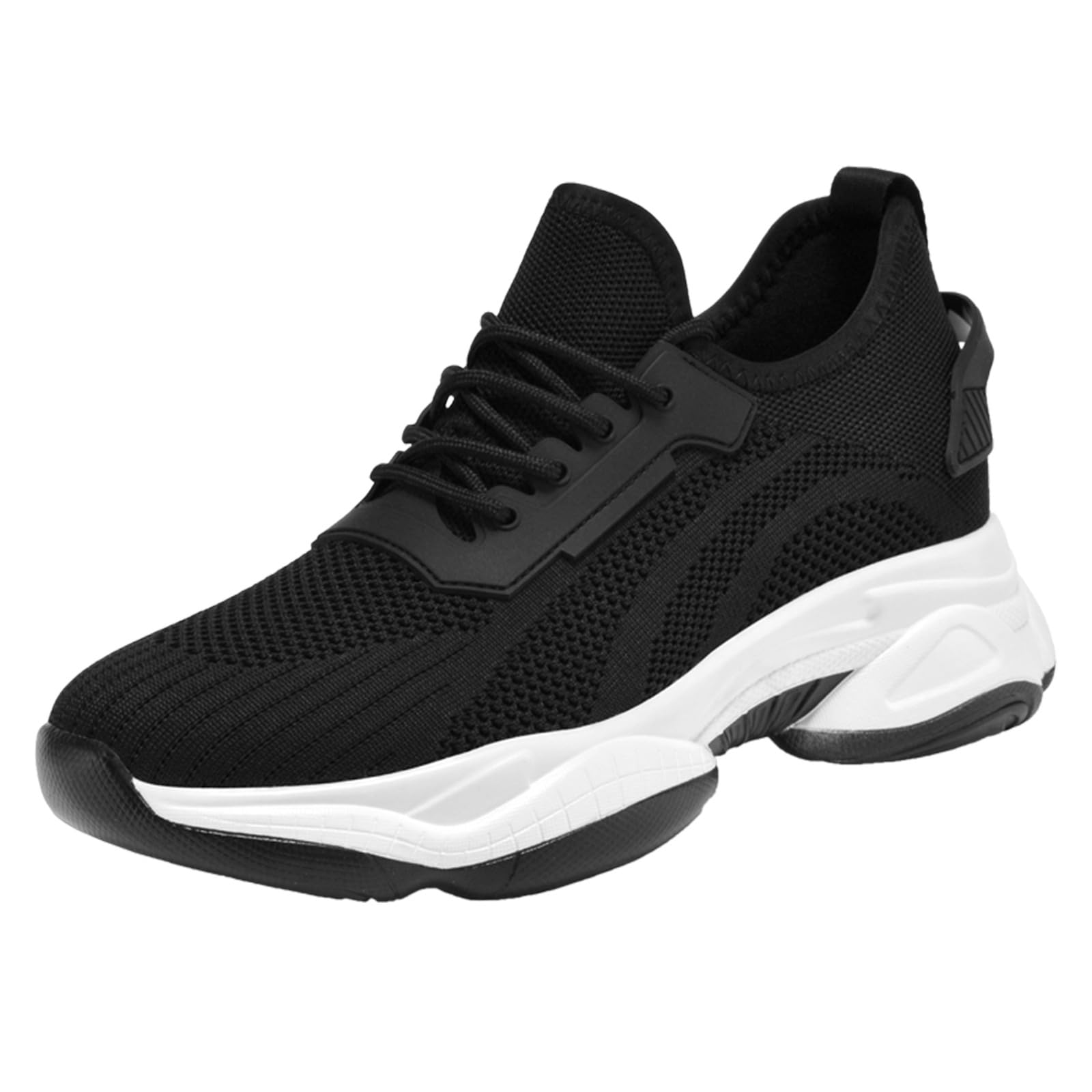 Elevate - Scarpe da uomo Elevator, regolabili in altezza, invisibili, con plateau, casual, in rete, traspiranti, per camminare