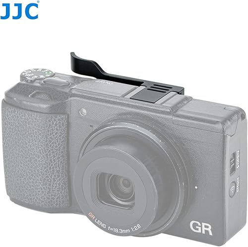Miniatura 15 de JJC TA-GR3 Thumbs Up Grip para cámara GR III GR IIIx, GR IIIx Thumbs Grip, GR III Thumbs Up Grip, hecho de aleación de aluminio premium, agarre