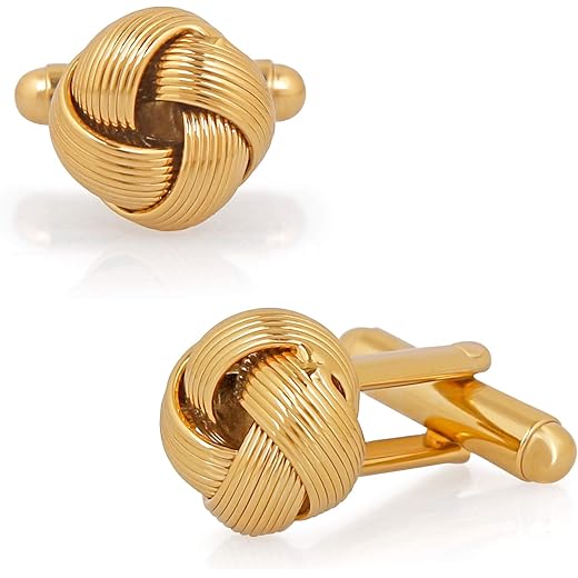 Gold Plated Cufflink for Men & Boys