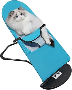 Amazon.com : XUFOPLY Pet Rocking Chair, Foldable Pet Dog Rocker Bed ...