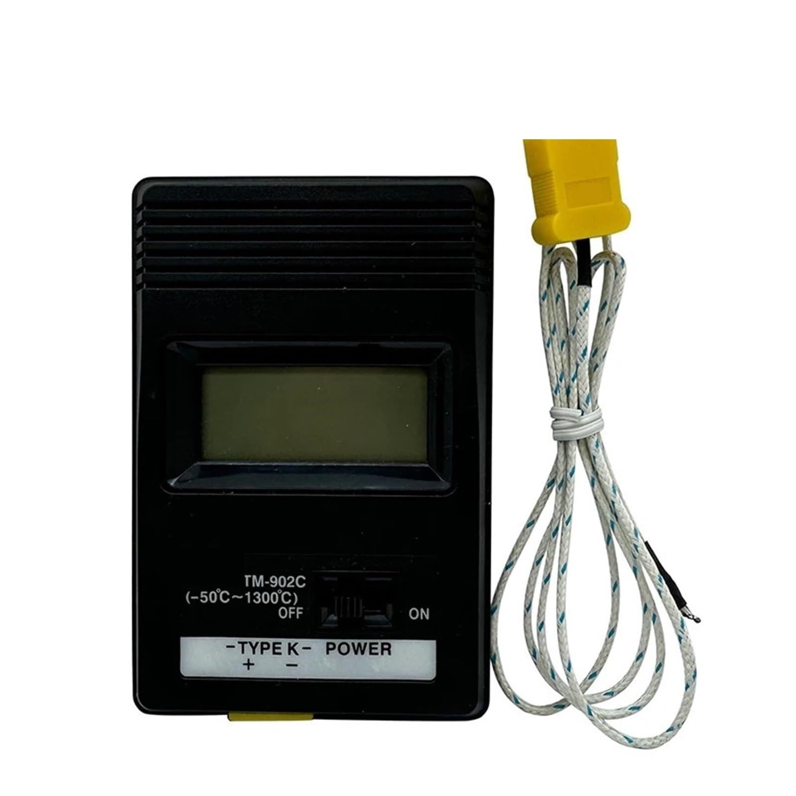 Thermostat, TM-902C K Digital LCD Temperature Detector -50℃ To 1300℃ Industrial Thermistor + Thermocouple Probe
