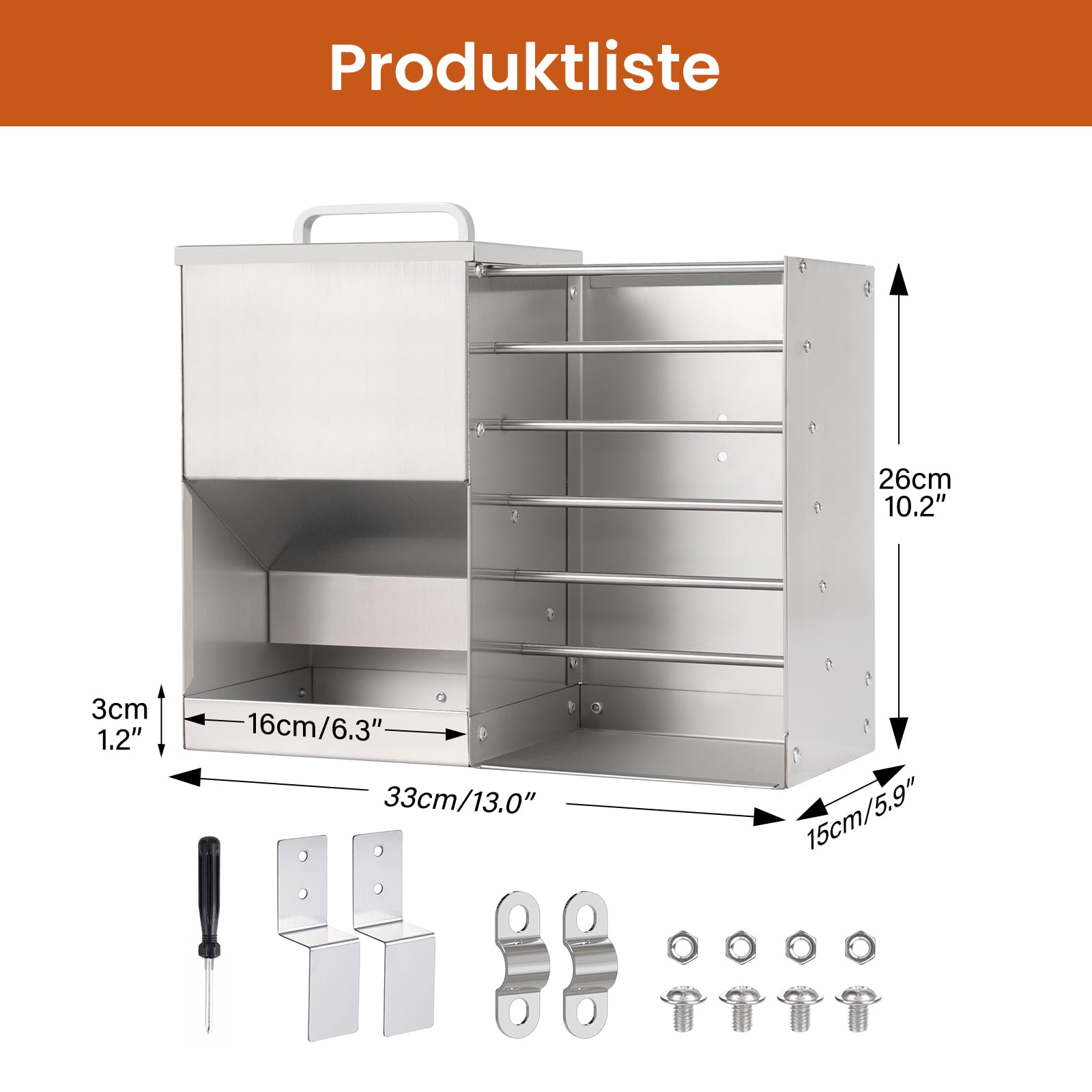 2 in 1 Automatischer Kaninchenfütterer für Käfig Kaninchen Heufutterautomat für draußen Mental Kaninchenfutterspender für Kaninchen Meerschweinchen Hamster Kleintier Futterautomaten