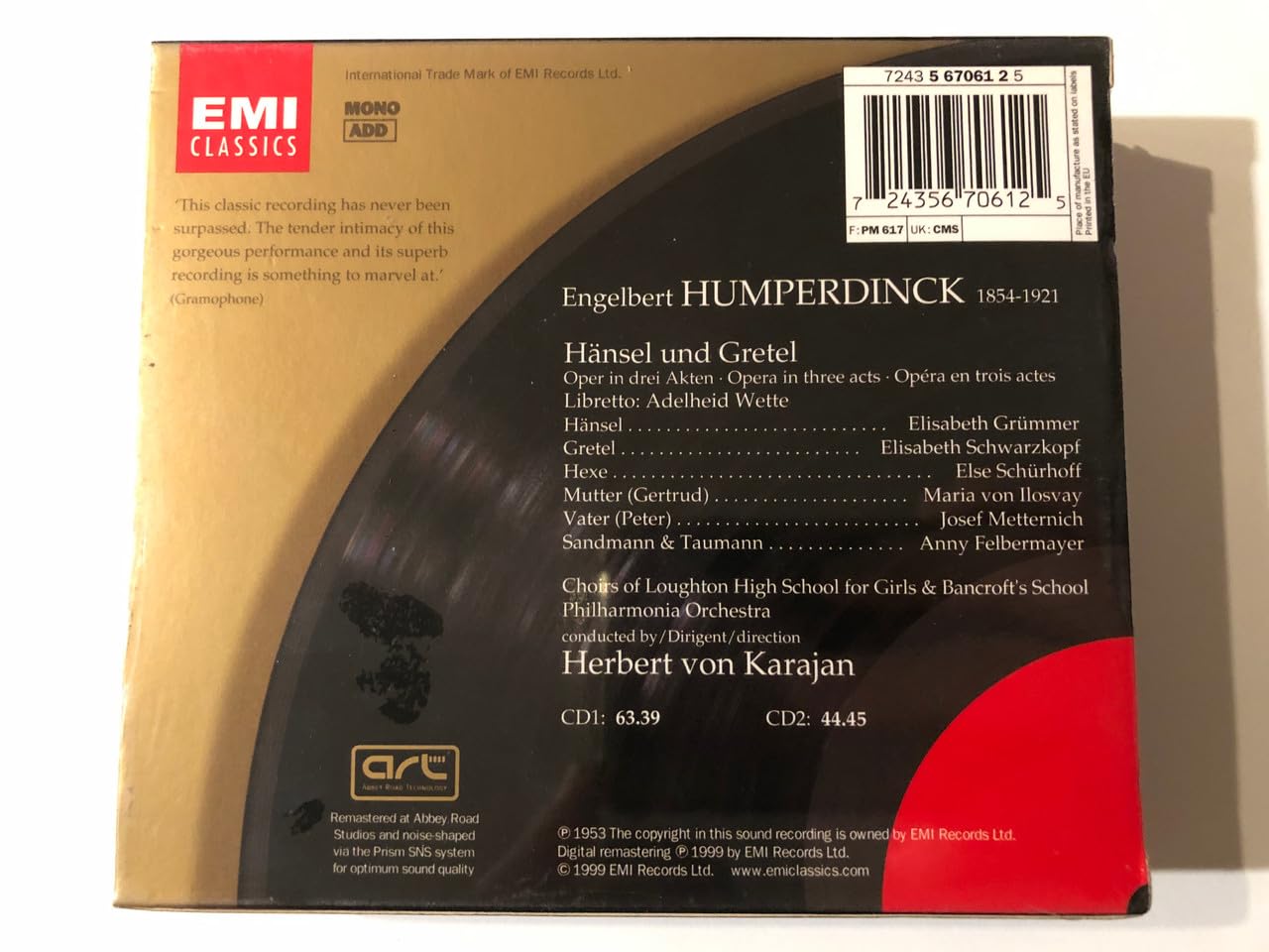 Humperdinck: Hänsel und Gretel