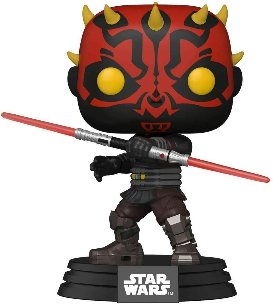 【限定品】Funko スターウォーズ Darth Maul 蓄光 ボブルヘッド Buy Darth Maul #410 Pop TV: Clone Wars Vinyl Figure (Includes