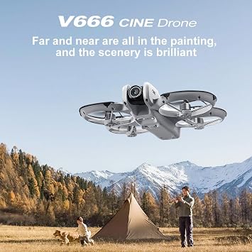 RC Drone with HD Camera for Adults Beginners, FPV Drones with Screen on Controller, Brushless Motor, Intelligent Flight, Gesture Control, 3D Flip, One Key Start, Optical Flow Positioning, Headless Mode, Remote Control RC Quadcopter Beginner-Friendly Aerial Photography Drones with Propeller Guard Aircraft Gifts for Teens Adults Indoor Outddor Video Shooting (Grey)