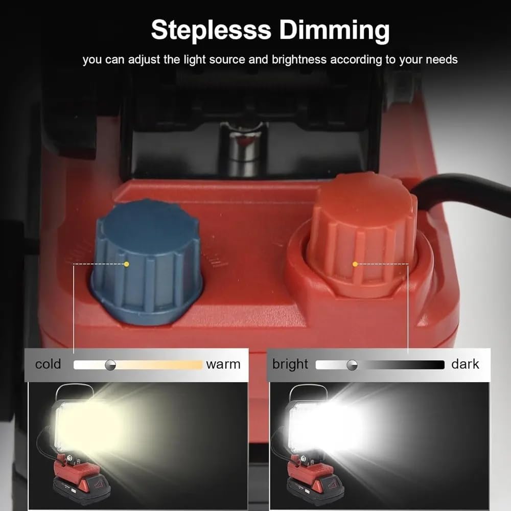 High Brightness Lithium Battery Led Working Lights Electric Power Tools Outdoor LED Flood Working Lamp