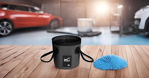 Miniatura 3 de BANCHELLE Contenedor de agua plegable portátil plegable para campamento para viajes al aire libre, senderismo, pesca, lavado de autos, jardinería y