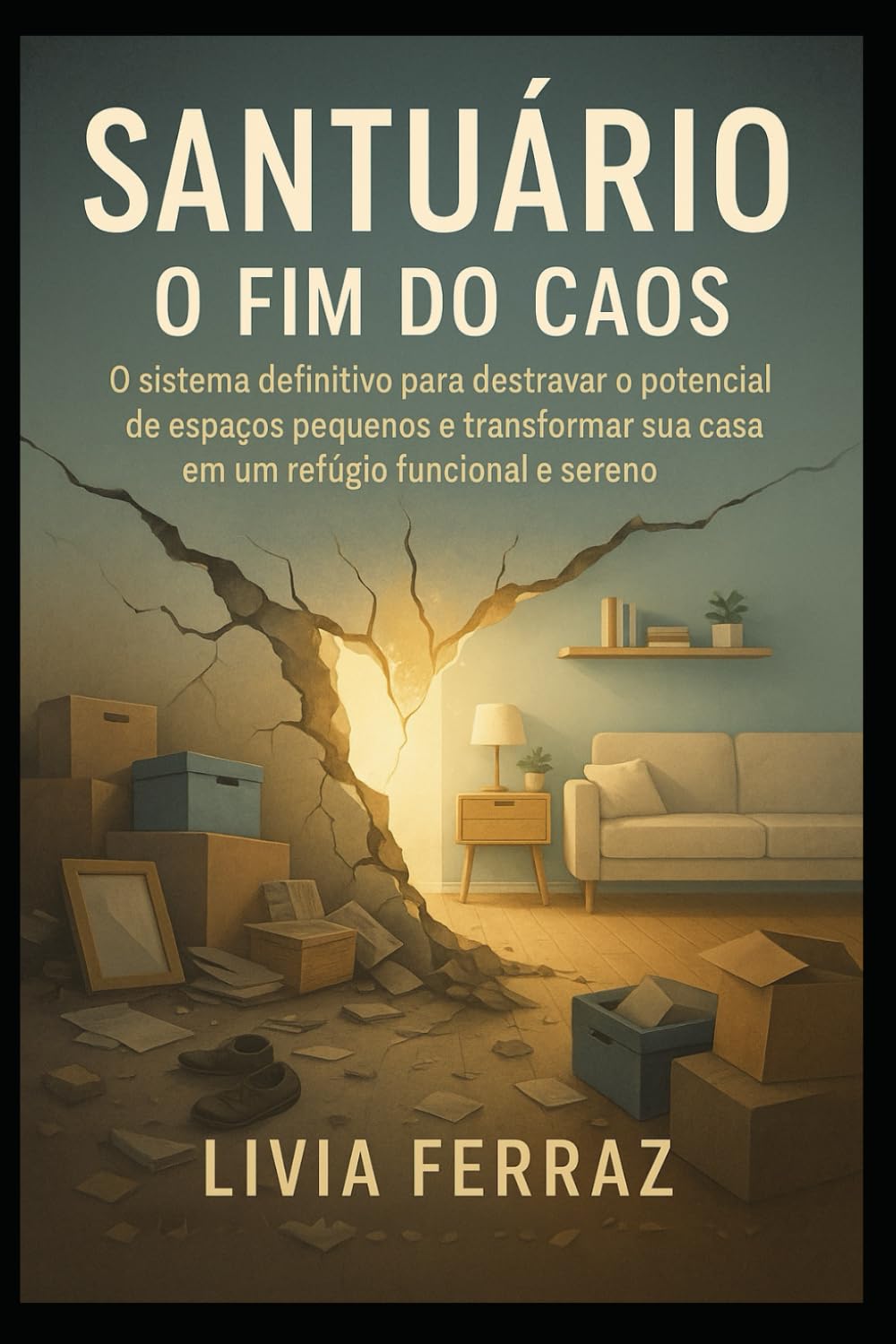 Santuário: O Fim do Caos: O sistema definitivo para destravar o potencial de espaços pequenos e transformar sua casa em um refúgio funcional e sereno.