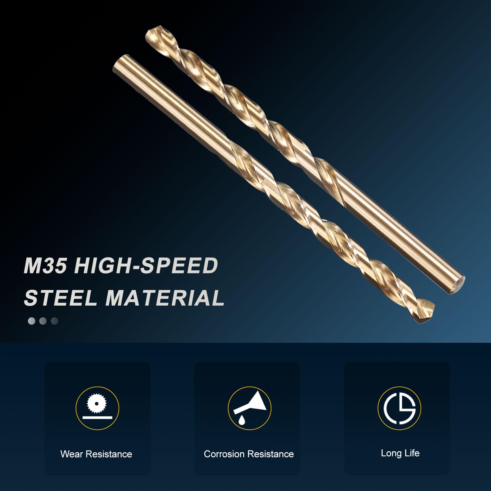 PATIKIL 5.6mm Drill Bit 7/32" - Image 3
