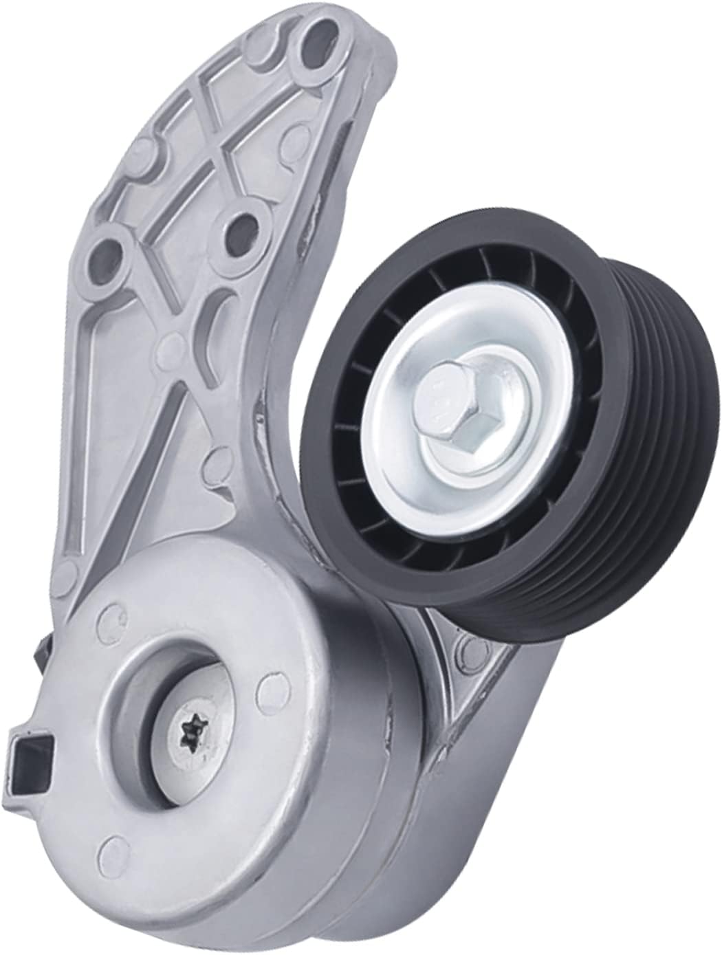 IRONTEK 022145299E Belt Tensioner Pulley Assembly Fit for Audi 2007 Q7, for Porsche 2004-2016 Cayenne, for Volkswagen 2004-2016 Touareg #38317 999164 89623