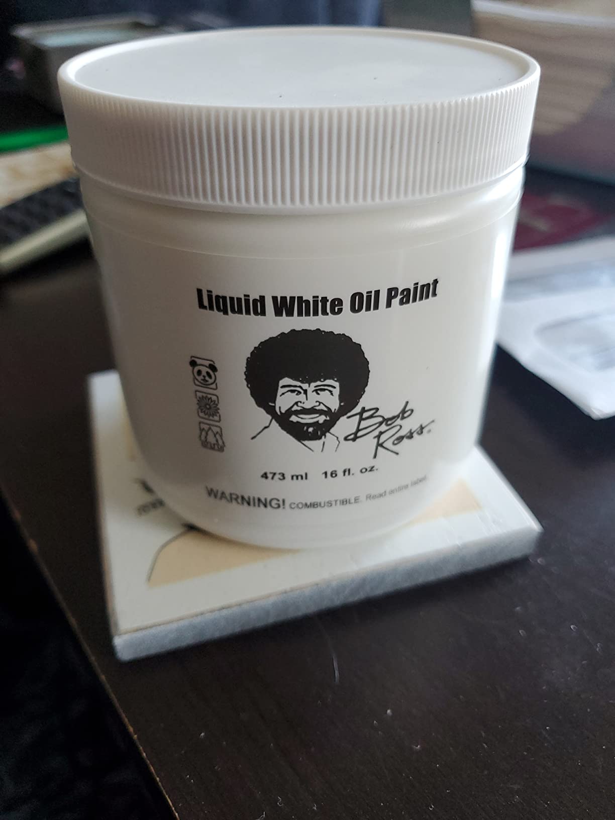 5/mo Finance Bob Ross Liquid White 473ml Buy Now, Pay Later