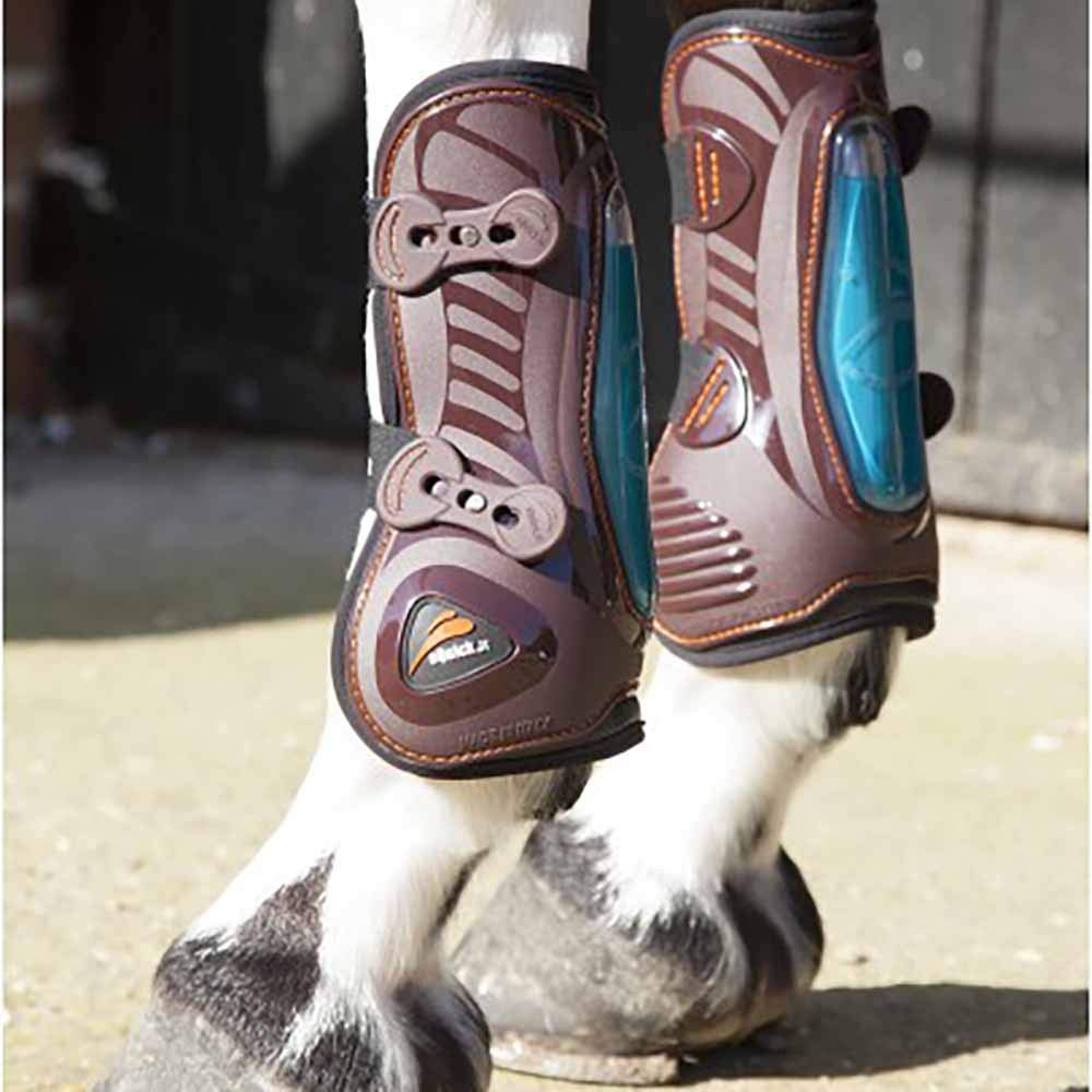 EQUICK Protector del tendón Delantero del Caballo eShock