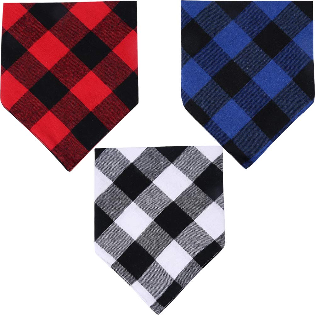 Paquete de 3 Bandanas Reversibles para Perros, Gatos, Mascotas, Animales