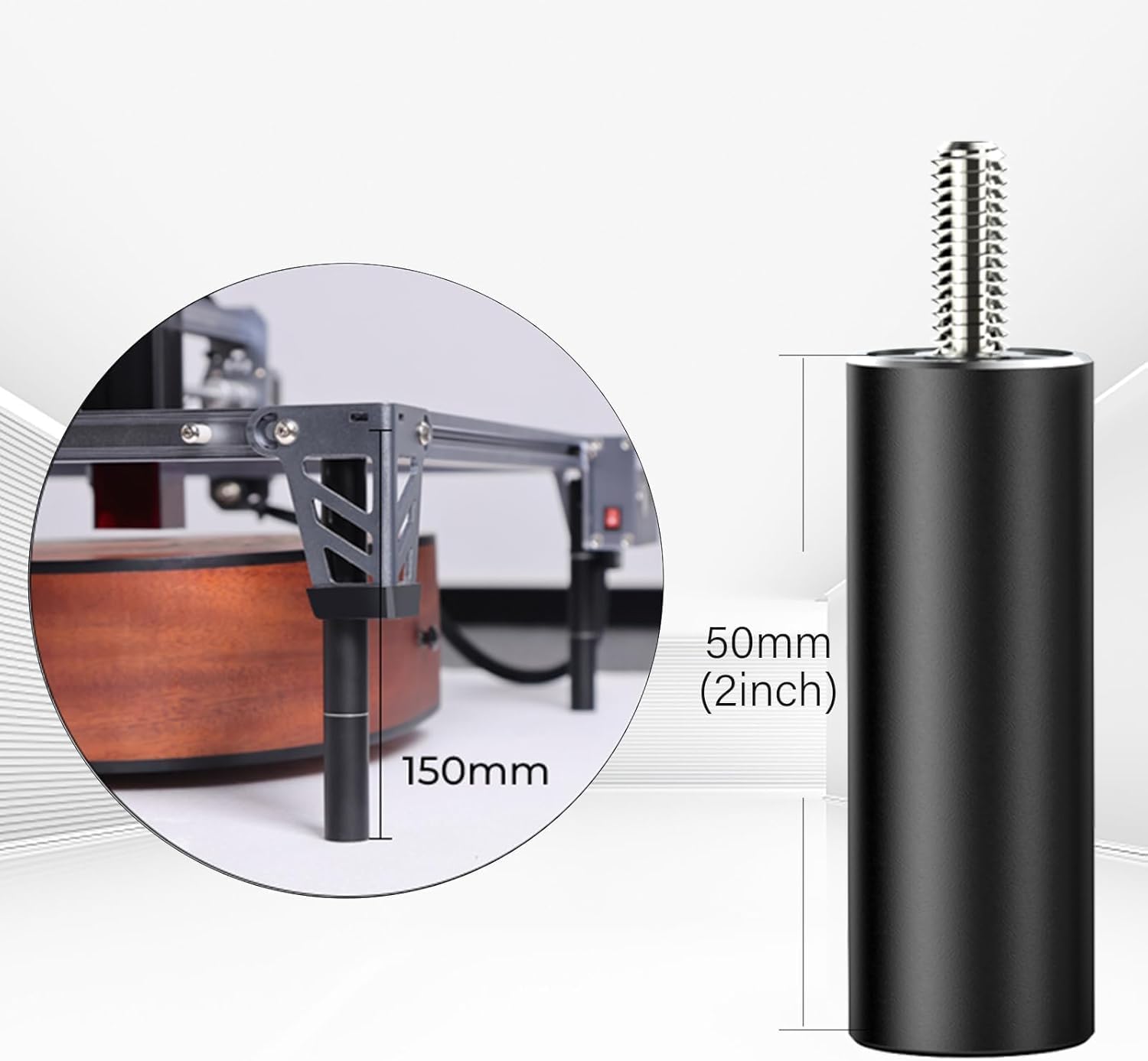 Silikónové nožičky a montáž