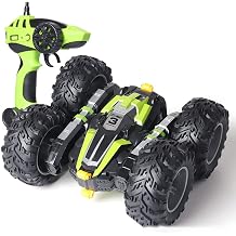 2.4G Wireless Electric RC Stunt Mountain Climbing RC Truck 4WD 360  Rotating Drift RC Buggy Rubber Large Tire RC Vehicle Teen Rc Hobby Birthday New Year Gift