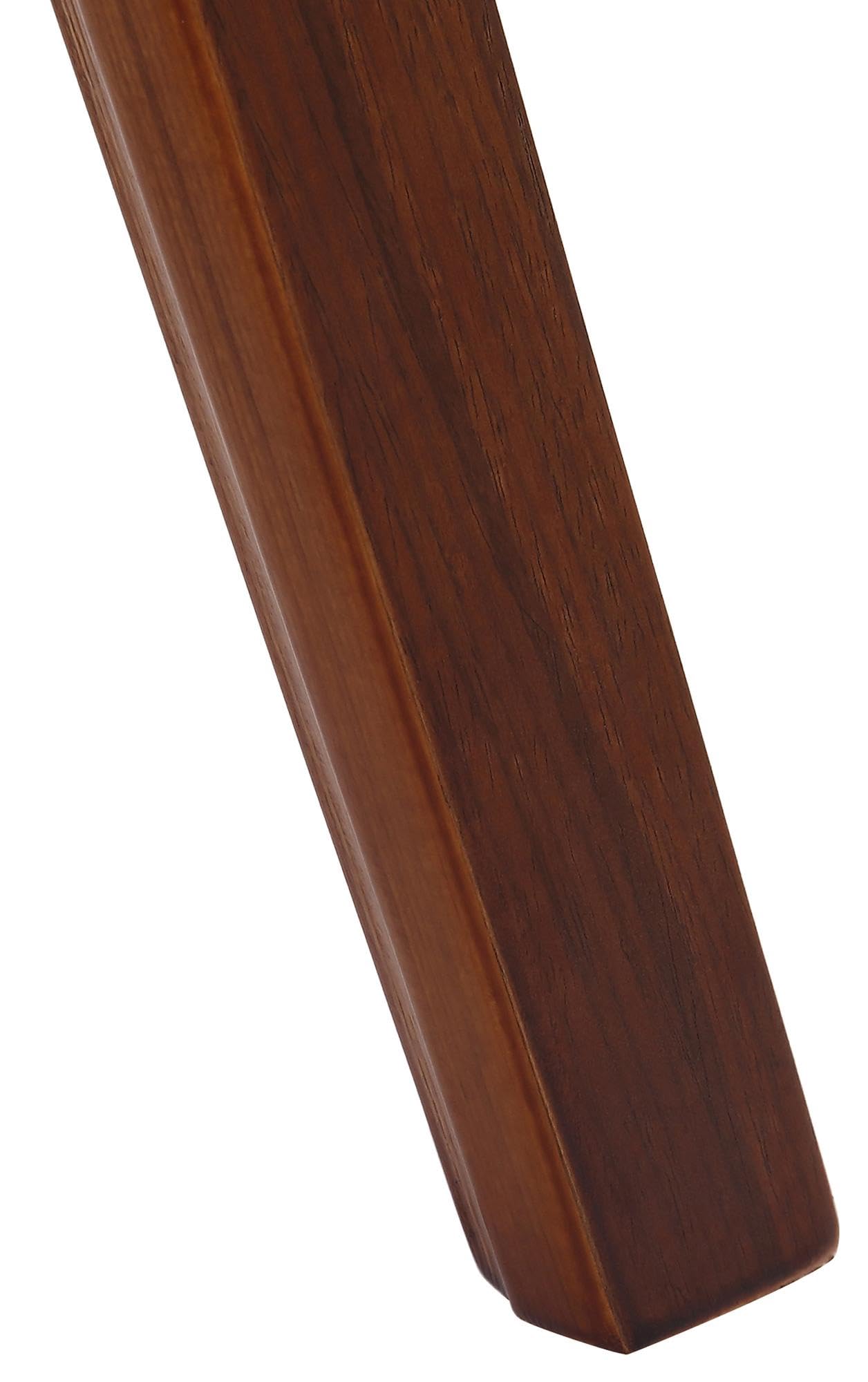 CLP Set De 2 Sillas De Comedor Kingston En Tela & Madera I Pack De 2 Butacas Nórdicas para Reuniones Modernas, Color:Nuez/Crema, Color del Marco:Nuez