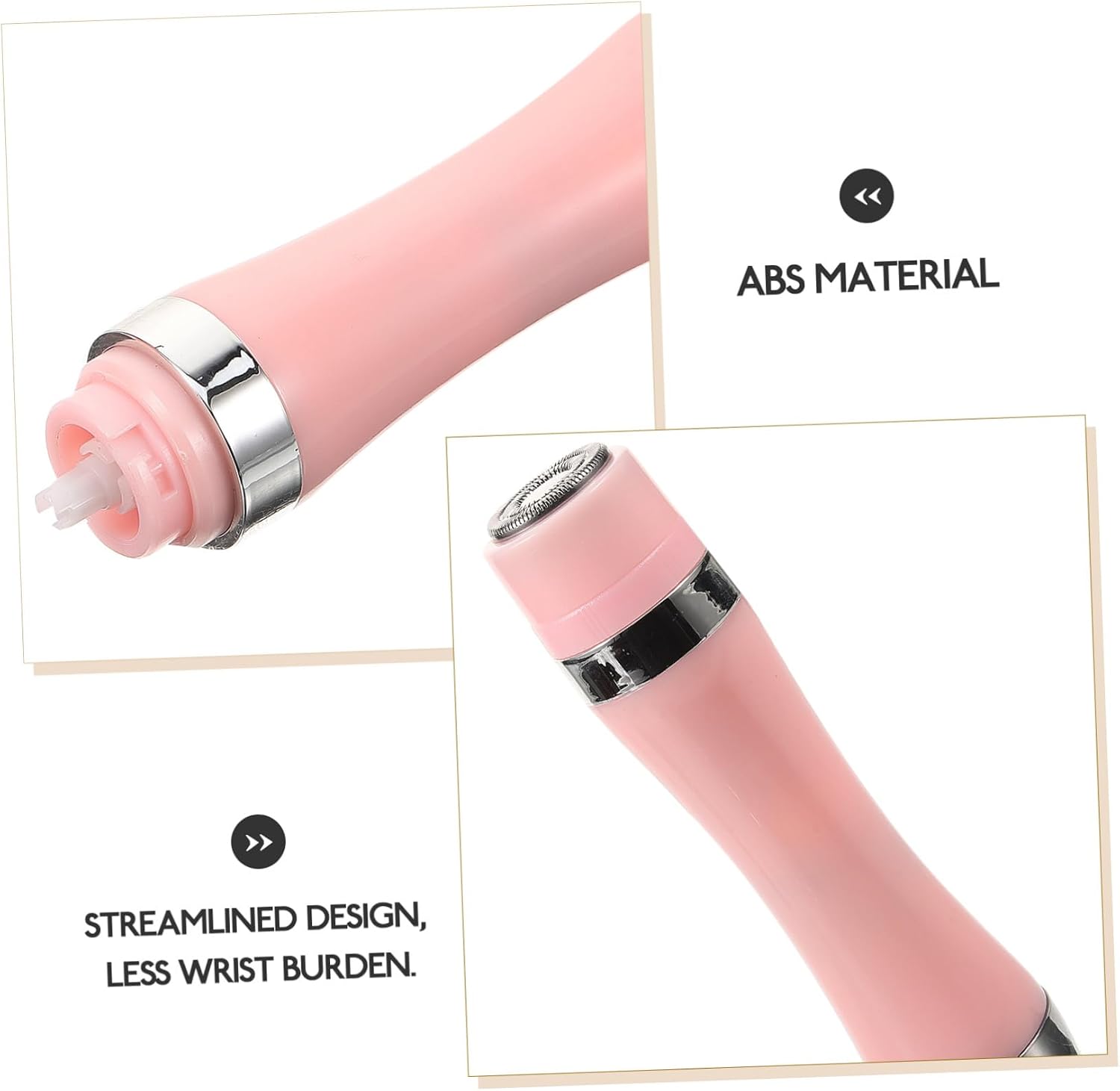VALICLUD Women's Electric Facial Hair Remover Body Shaver Cordless Design Precise Trimming for Smooth Skin No Battery Included Comfortable to Hold