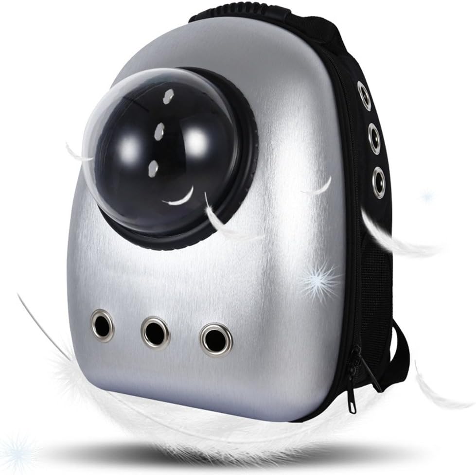 LEMONDA Portable Pet Travel Carrier,Space Capsule Pet Cat Bubble Backpack,Waterproof Traveler Knapsack for Cat and Small Dog Mutil Colors to Choose
