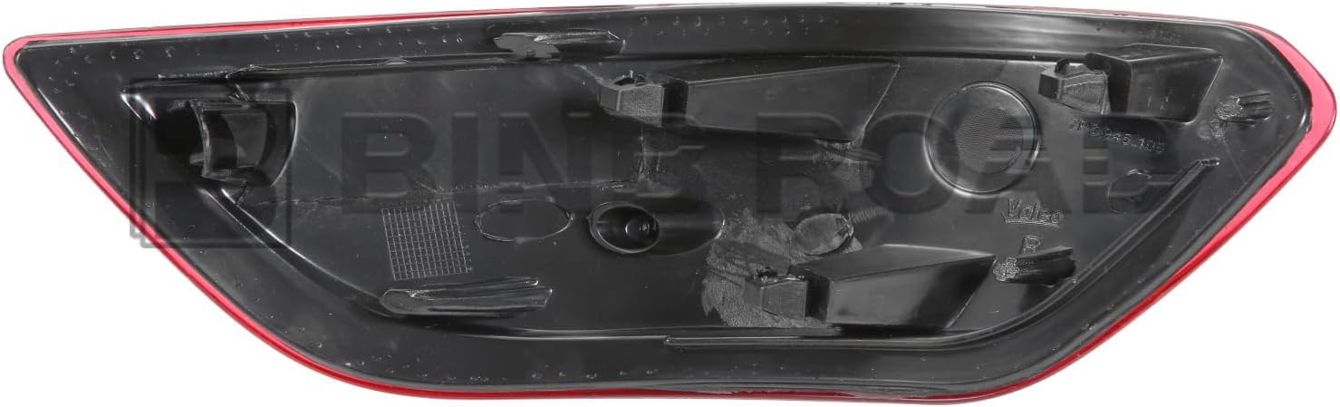 Rear Bumper Trim Insert Compatible with Porsche Cayenne 2011-2014 (Replaces 95863110500 + 95863110600)
