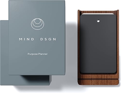 Miniatura 8 de Planificador diario sin fecha con lista de tareas y soporte de nogal - 120 tarjetas de verificación, 10 tarjetas de objetivos - Blocs de notas