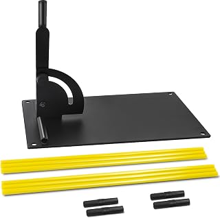 Golf Alignment Sticks with Holder Angle Plate, Alignment Sticks for Golf Training with Holder Angle Plate for Aiming, Putting, Full Swing Trainer, Posture Corrector Golf Training aid