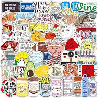 Modou 102pcs Water Bottle Funny Vine Stickers, Fresh Vine Stickers for Hydro Flask Laptops Computer Phones Meme Sticker Waterproof Aesthetic Vinyl Decals for Teens Adult